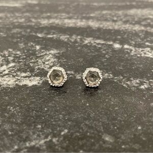 Loft Grey Crystal Studs